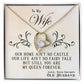 Forever Love Necklace-Our Home Ain't No Castle