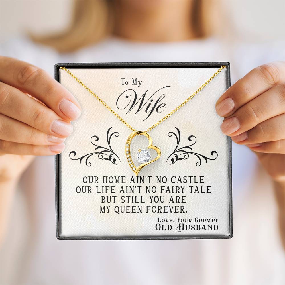 Forever Love Necklace-Our Home Ain't No Castle