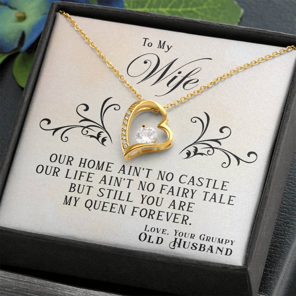 Forever Love Necklace-Our Home Ain't No Castle