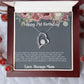 To My daughter 21st birthday necklace gift