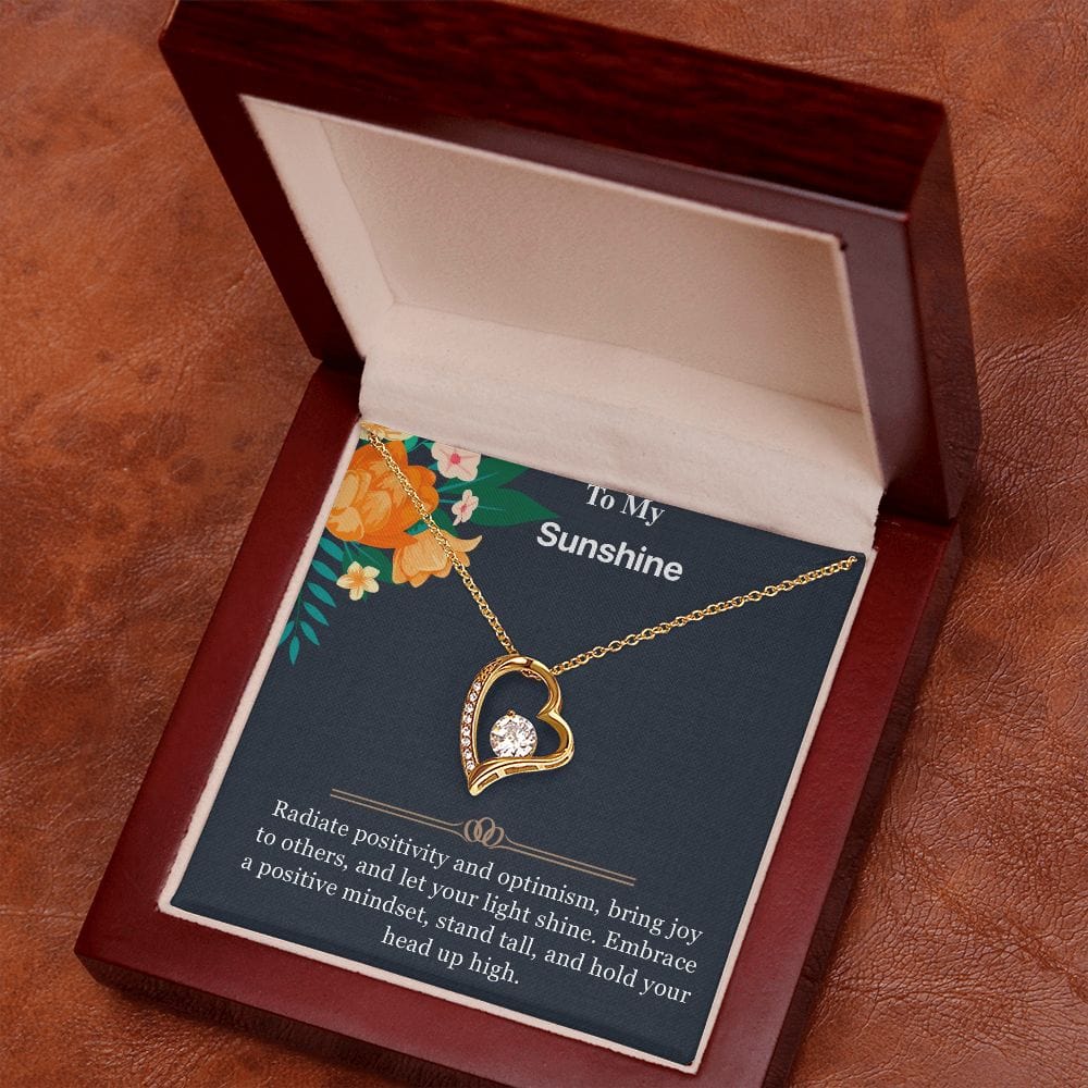 To My Wife Necklace With Message Card