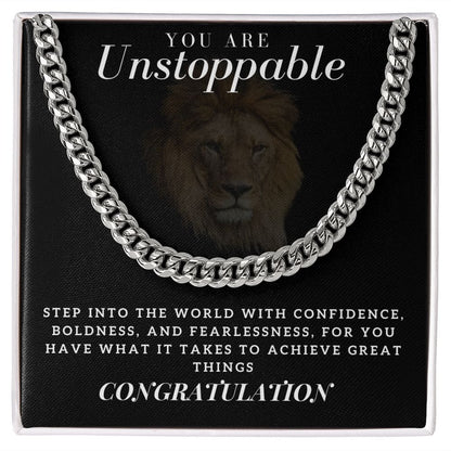 You are Unstoppable - Step into the world with confidence, boldness and fearlessness