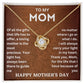 To My Mom - Loving Mother is the most precious