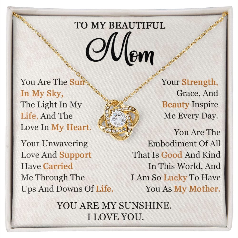 To My Beautiful Mom - Your strength, grace and beauty inspire me every day