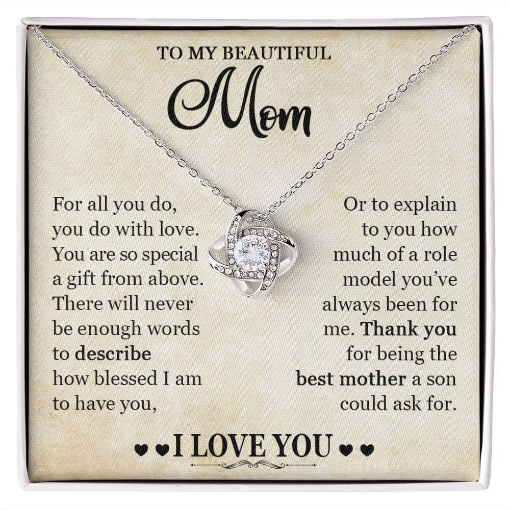 To My Beautiful Mom - You are so special, a gift from above