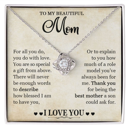To My Beautiful Mom - You are so special, a gift from above