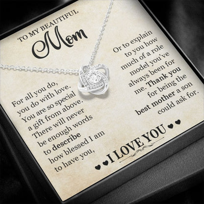 To My Beautiful Mom - You are so special, a gift from above