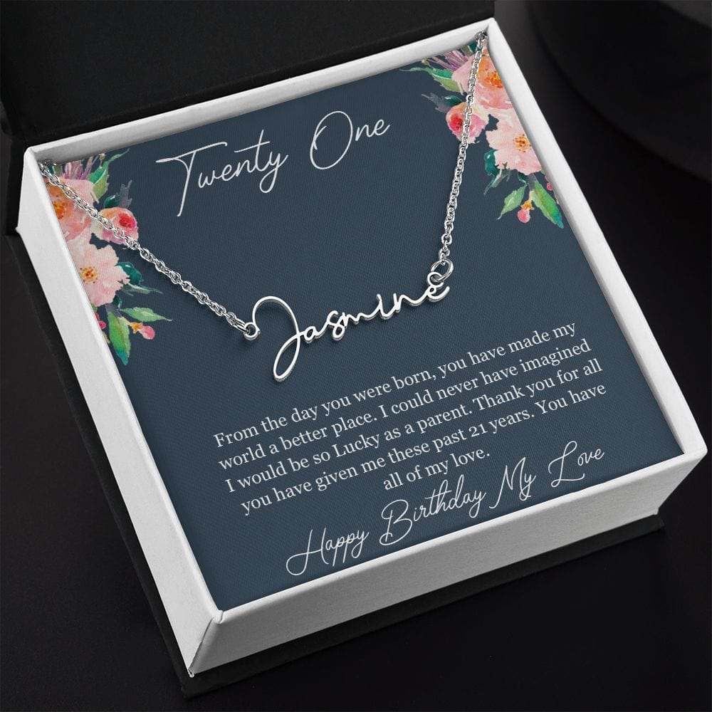 To My Daughter, Necklace Gift