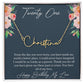 To My Daughter, Necklace Gift