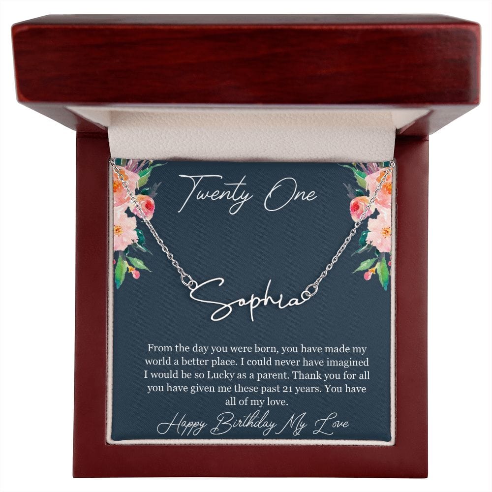 To My Daughter, Necklace Gift