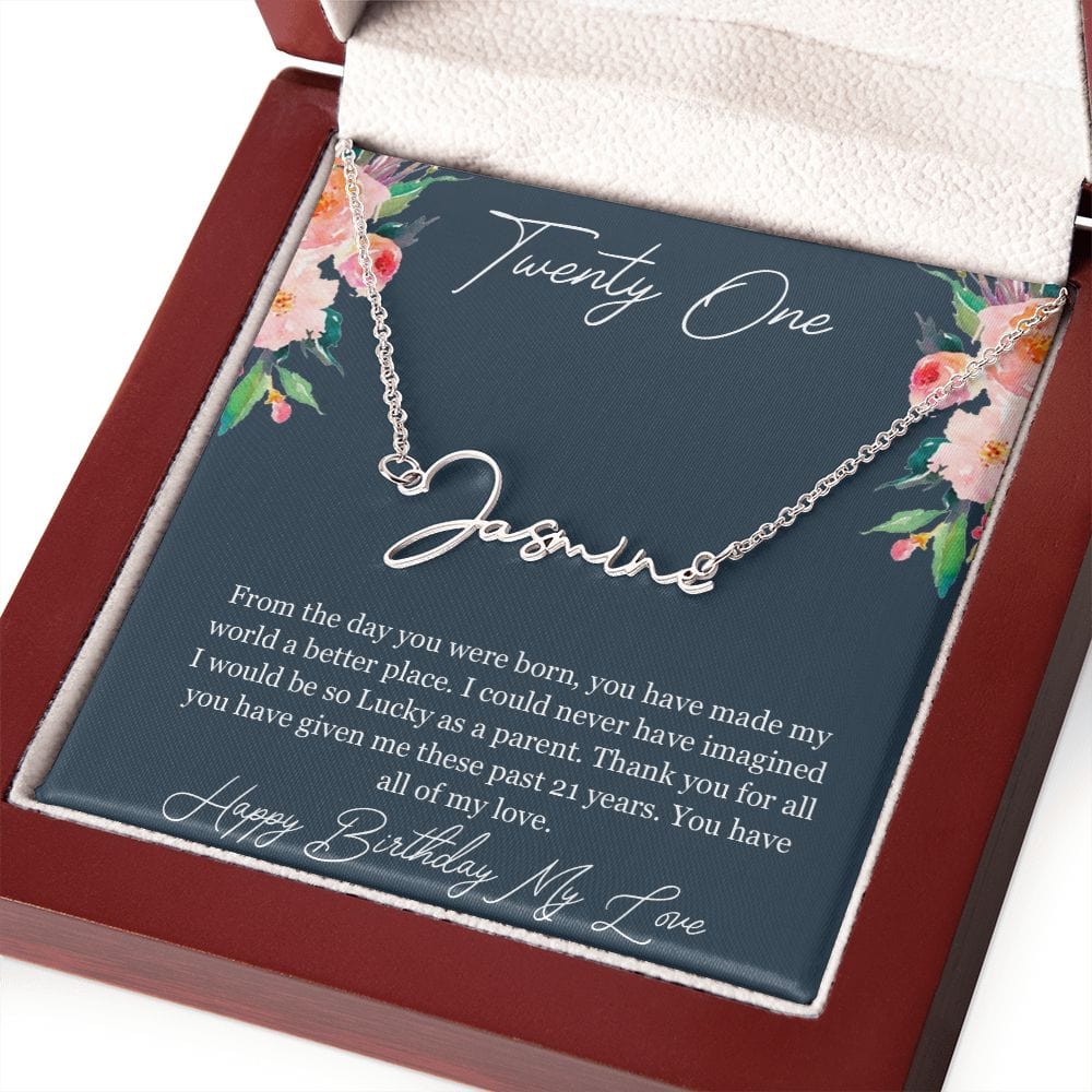 To My Daughter, Necklace Gift