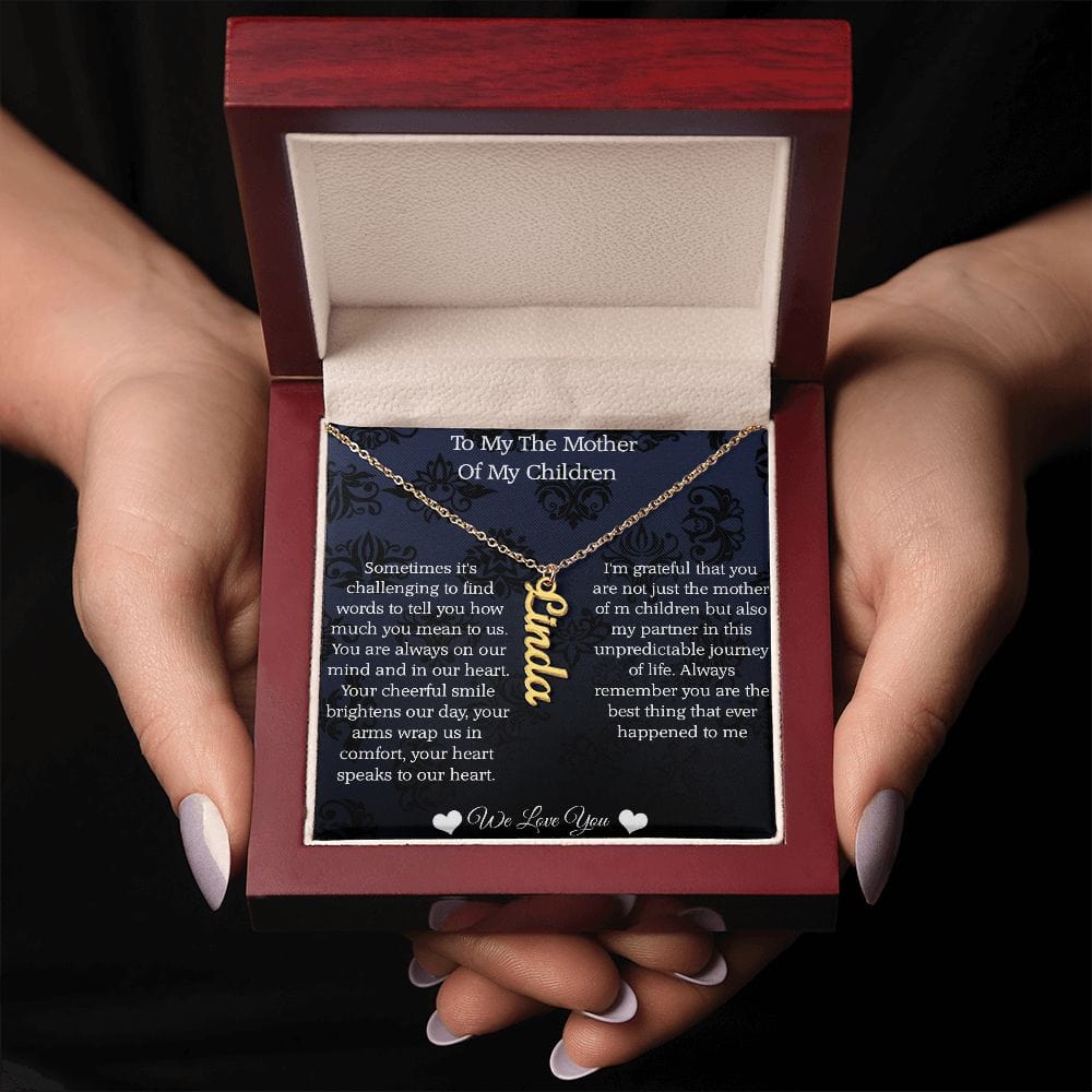 Mother Of My Children: personalized Necklace