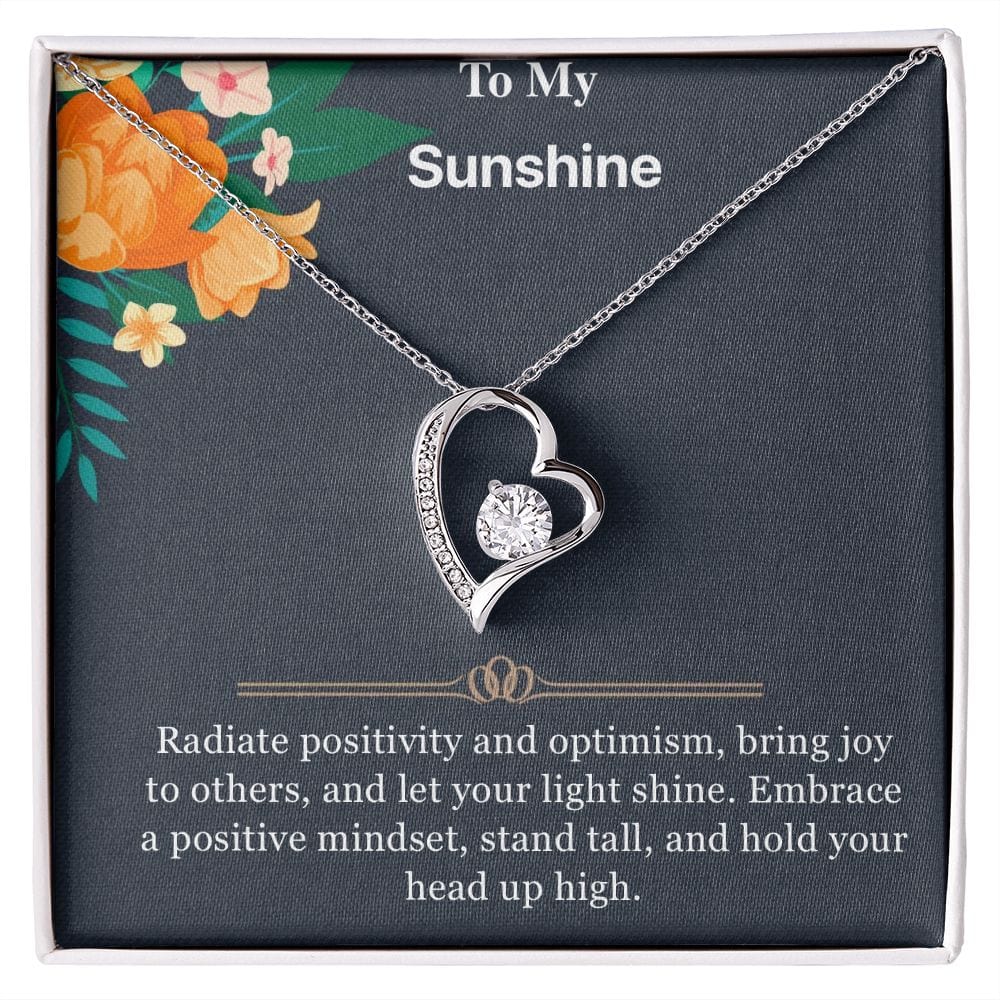 To My Wife Necklace With Message Card