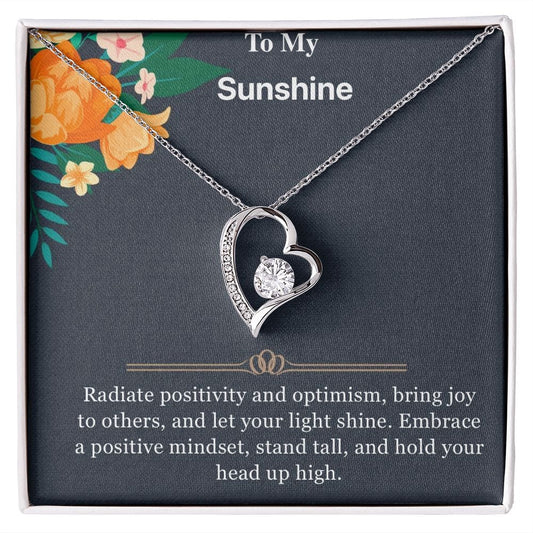 To My Wife Necklace With Message Card