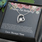 To My daughter 21st birthday necklace gift