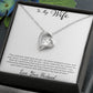 To My Wife Necklace