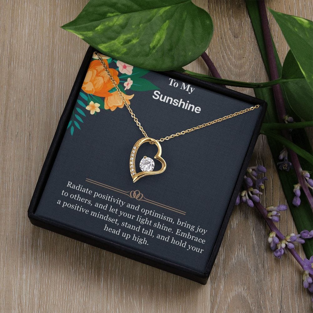 To My Wife Necklace With Message Card