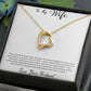 To My Wife Necklace